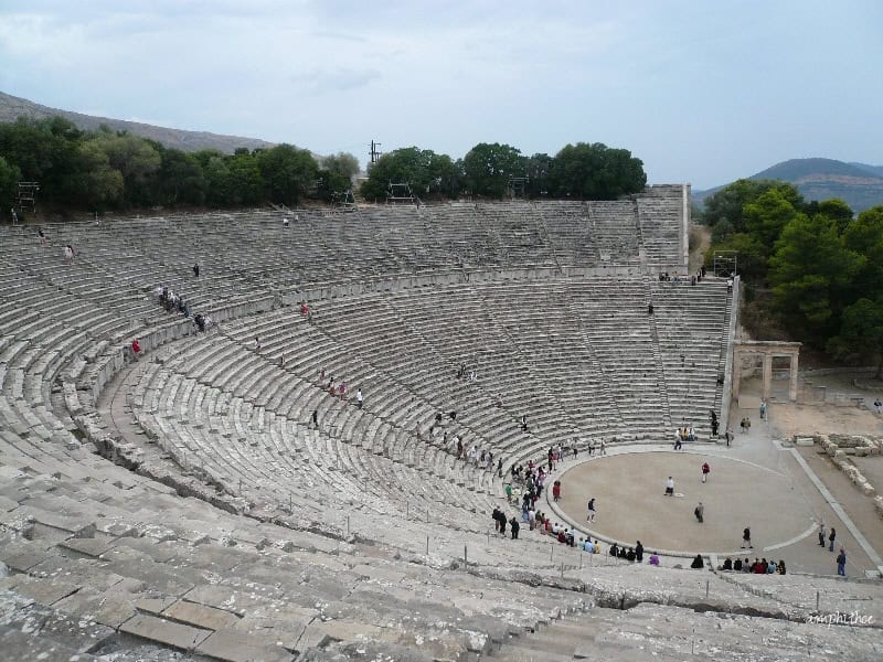 Epidaurus by Amphithoe Ancient Theatre of Epidaurus photo. Life Beyond Borders