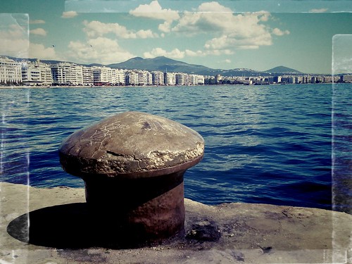 Contemplating the City by L'imaGiraphe Port of Thessaloniki Greece - LifeBeyondBorders