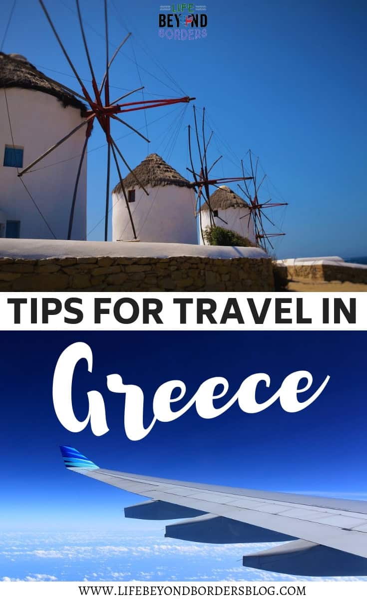 Advice and tips for travelling in Greece